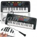 37 Keys Electronic Keyboard Piano Musical Mic Records Kids Children Christmas Birthday Gift Toys   
